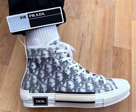 clear high top dior converse|Dior high top sneakers price.